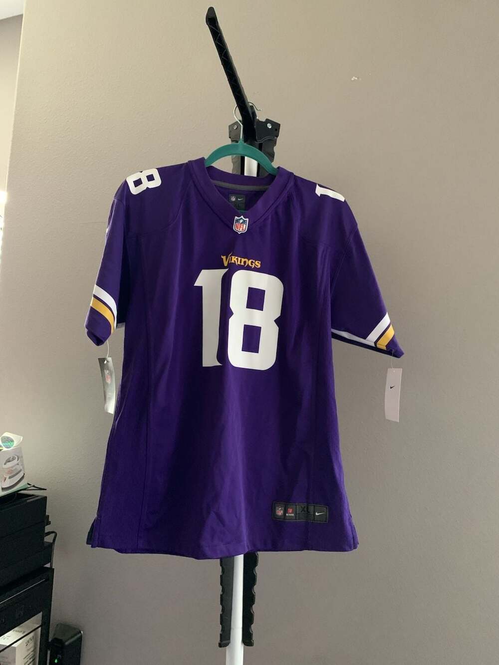 Nike Minnesota Vikings Justin Jefferson #18 Female Game Jersey